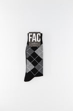 Load image into Gallery viewer, 200N Mercerised Cotton Business Sock - Argyle