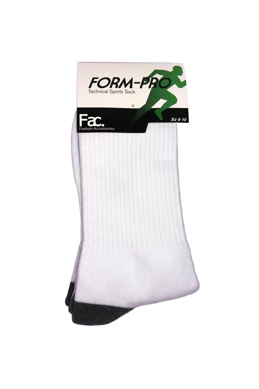 FORM-PRO COMBED COTTON SPORTS SOCKS 3PK