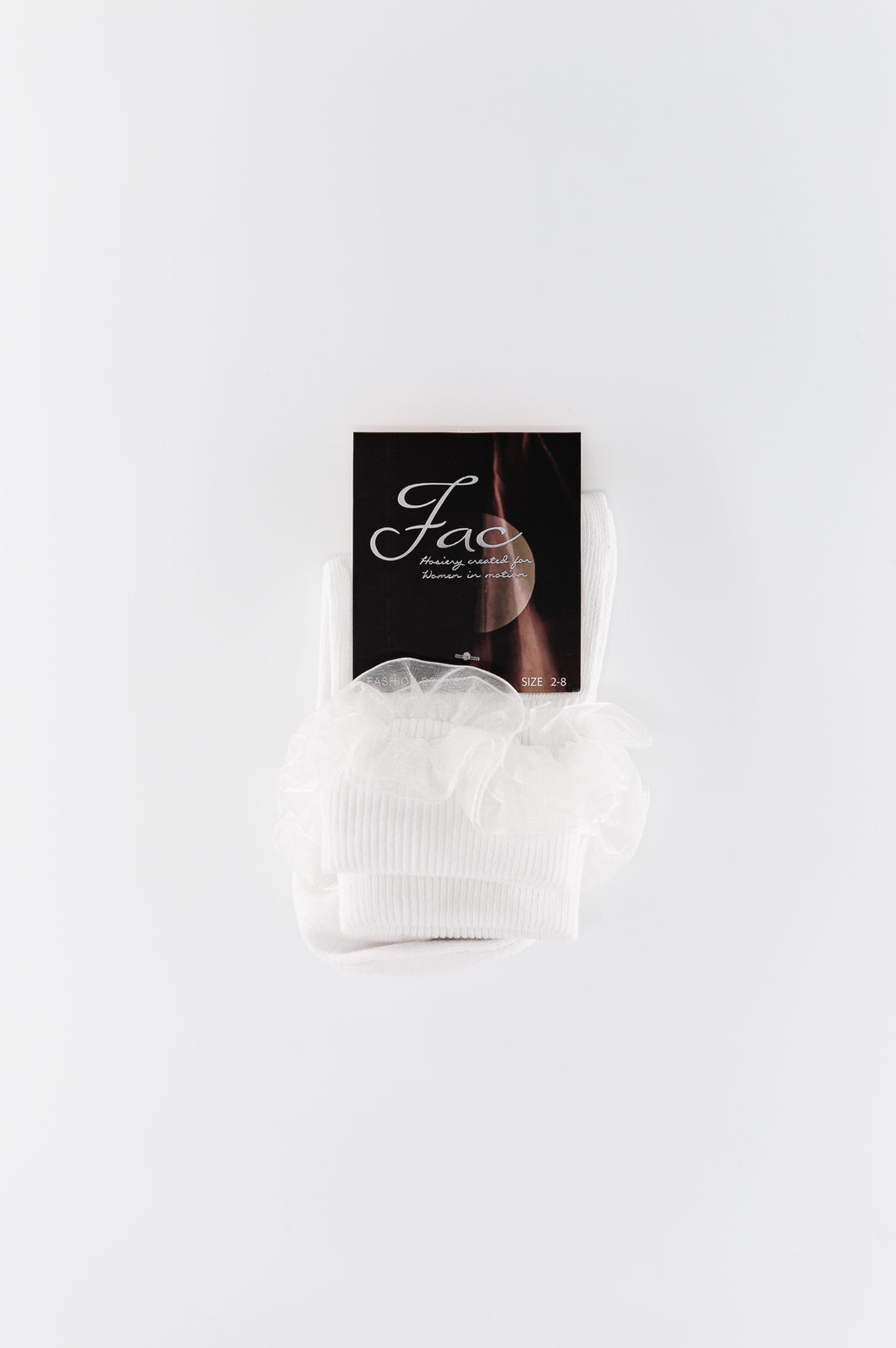 KIDS ORGANZA FRILL SOCK