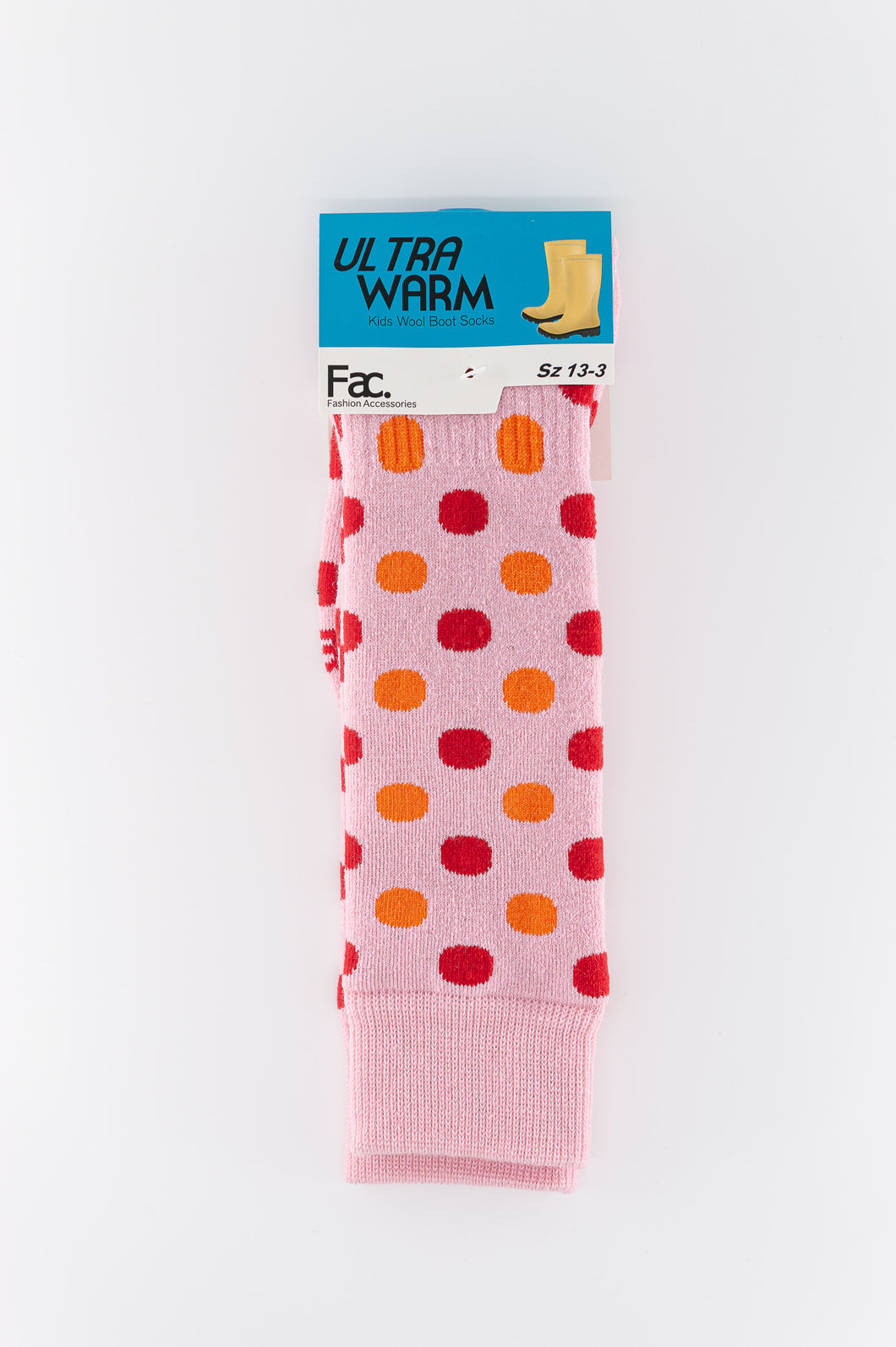KIDS SPOTS ULTRA WARM BOOT SOCKS