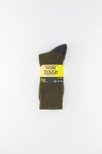 Load image into Gallery viewer, WORK TOUGH MENS&#39; HEAVY DUTY WOOL BLEND WORK SOCK
