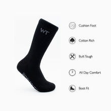 Load image into Gallery viewer, WORK TOUGH MEN&#39;S 5 PACK COTTON WORK SOCK
